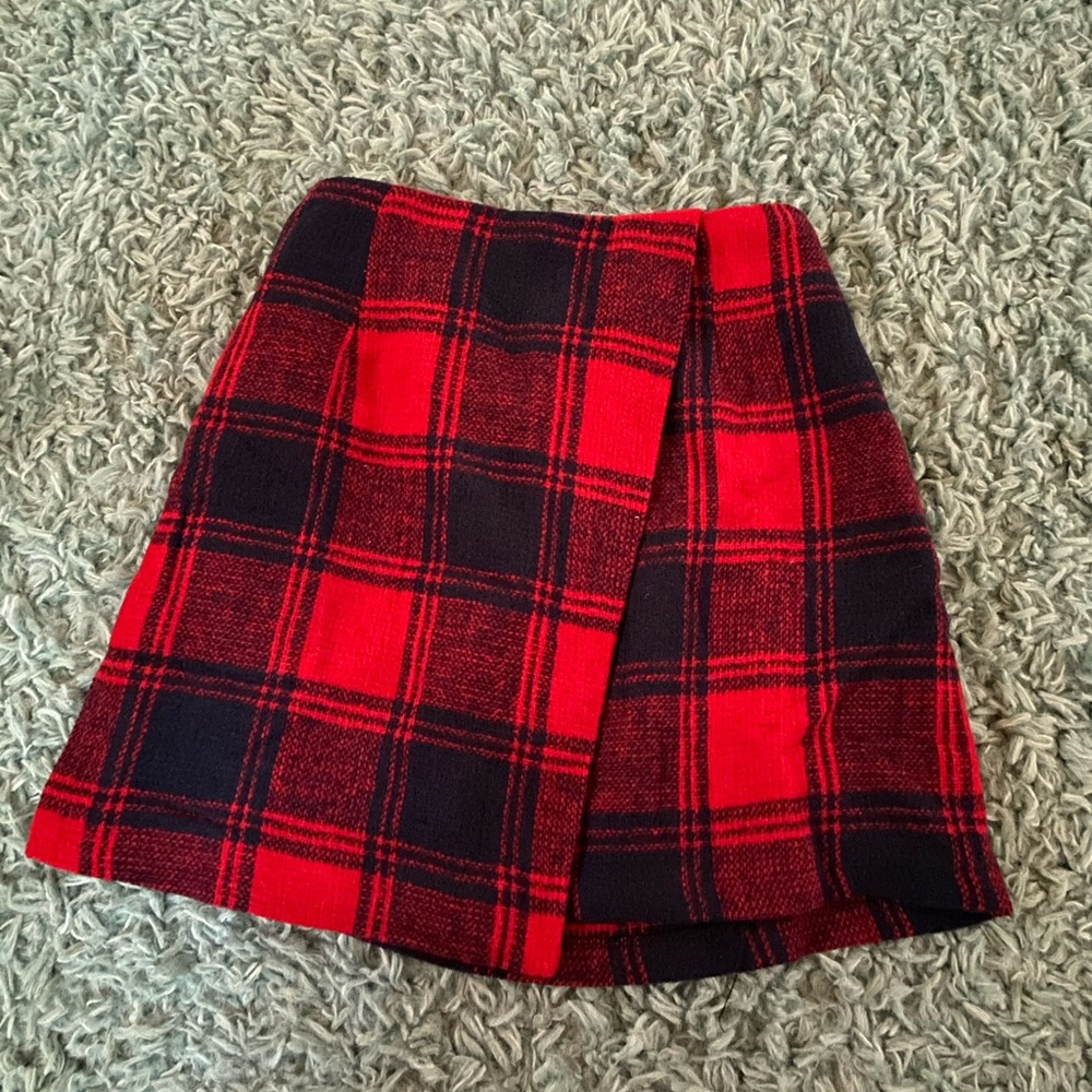 Plaid skirt